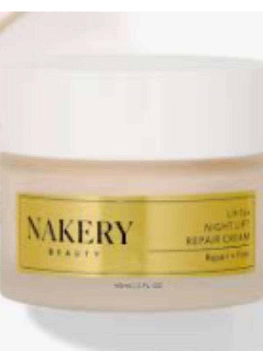 Nakery Beauty Lift-TOX NightLift Repair Cream 🌙✨ 2 oz / 60 mL Full Size NIB